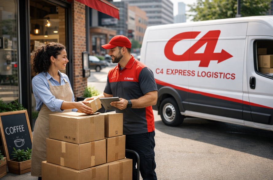 small business logistics solutions provided by C4 Express Logistics